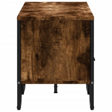vidaXL Έπιπλο Τηλεόρασης Καπνιστή Δρυς 122x34x41cm Επεξεργασμένο Ξύλο