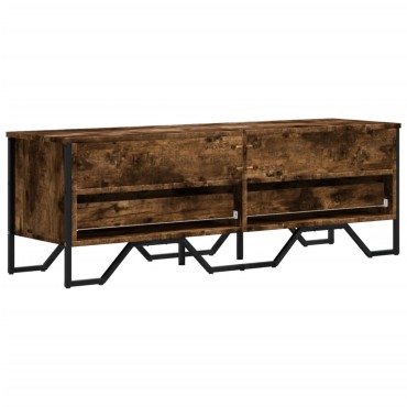 vidaXL Έπιπλο Τηλεόρασης Καπνιστή Δρυς 122x34x41cm Επεξεργασμένο Ξύλο