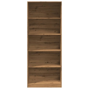 vidaXL Ντουλάπα Αρτισιανή Δρυς 80x50x200cm από Επεξεργασμένο Ξύλο 1 τεμ.