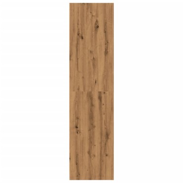 vidaXL Ντουλάπα Αρτισιανή Δρυς 80x50x200cm από Επεξεργασμένο Ξύλο 1 τεμ.