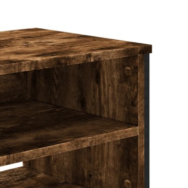 vidaXL Έπιπλο Τηλεόρασης Καπνιστή Δρυς 122x34x41cm Επεξεργασμένο Ξύλο