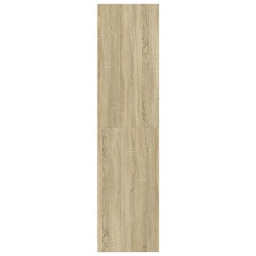 vidaXL Ντουλάπα Χρώμα Sonoma Δρυς 80x50x200cm από Επεξ. Ξύλο 1 τεμ.