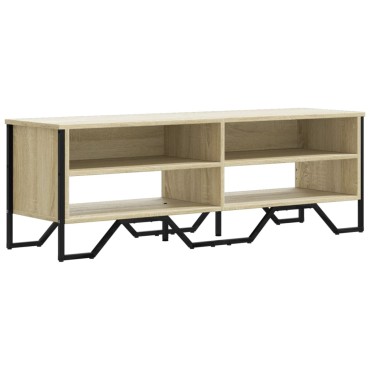 vidaXL Έπιπλο Τηλεόρασης Sonoma Δρυς 122x34x41cm Επεξεργασμένο Ξύλο