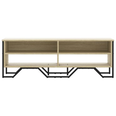 vidaXL Έπιπλο Τηλεόρασης Sonoma Δρυς 122x34x41cm Επεξεργασμένο Ξύλο