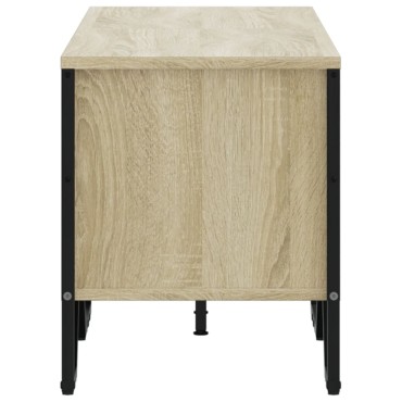 vidaXL Έπιπλο Τηλεόρασης Sonoma Δρυς 122x34x41cm Επεξεργασμένο Ξύλο
