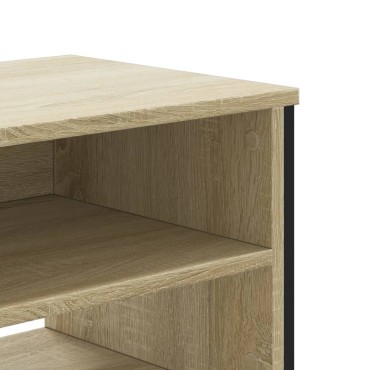 vidaXL Έπιπλο Τηλεόρασης Sonoma Δρυς 122x34x41cm Επεξεργασμένο Ξύλο