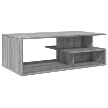 vidaXL Τραπεζάκι Σαλονιού Γκρι Sonoma 102x55x35cm Επεξεργασμένο Ξύλο 1 τεμ.