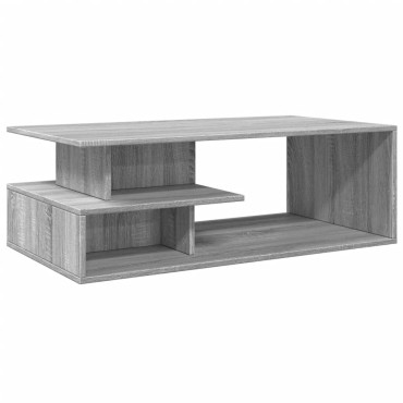 vidaXL Τραπεζάκι Σαλονιού Γκρι Sonoma 102x55x35cm Επεξεργασμένο Ξύλο 1 τεμ.