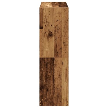 vidaXL Βιβλιοθήκη Όψη Παλαιού Ξύλου 102x32x108cm Επεξεργασμένο Ξύλο 1 τεμ.