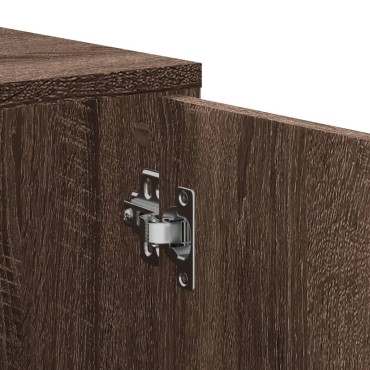 vidaXL Γωνιακό Έπιπλο Καφέ δρυς 160x40x45cm από Επεξεργ. Ξύλο 1 τεμ.