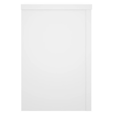 vidaXL Βάσεις Φυτών 2 τεμ. Λευκές 25x25x35 εκ. από Επεξεργασμένο Ξύλο