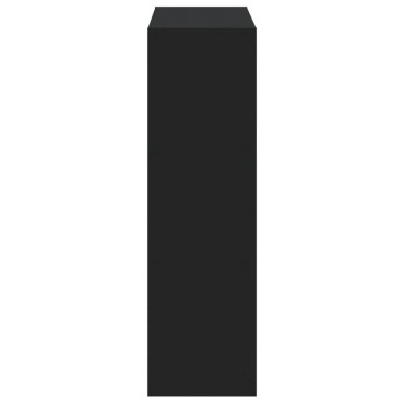 vidaXL Βιβλιοθήκη Μαύρο 102x32x108cm από Επεξεργασμένο Ξύλο 1 τεμ.