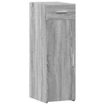 vidaXL Ντουλάπι Γκρι Sonoma 30x42,5x93cm από Επεξεργασμένο Ξύλο 1 τεμ.