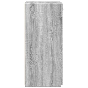 vidaXL Ντουλάπι Γκρι Sonoma 30x42,5x93cm από Επεξεργασμένο Ξύλο 1 τεμ.