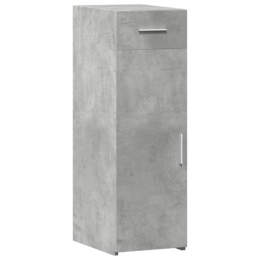 vidaXL Ντουλάπι Γκρι Σκυροδέματος 30x42,5x93cm Επεξεργασμένο Ξύλο 1 τεμ.