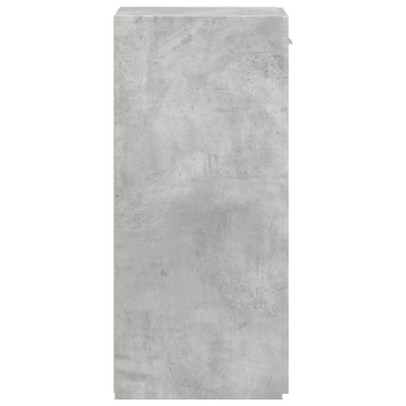 vidaXL Ντουλάπι Γκρι Σκυροδέματος 30x42,5x93cm Επεξεργασμένο Ξύλο 1 τεμ.