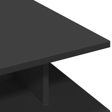 vidaXL Τραπεζάκι Σαλονιού Μαύρο 102x55x35cm από Επεξεργασμένο Ξύλο 1 τεμ.