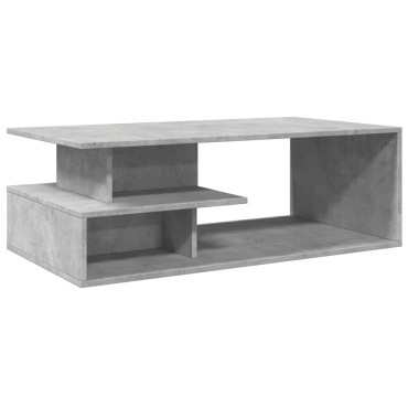vidaXL Τραπεζάκι Σαλονιού Γκρι Σκυρ. 102x55x35cm Επεξεργασμένο Ξύλο 1 τεμ.