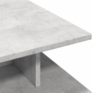 vidaXL Τραπεζάκι Σαλονιού Γκρι Σκυρ. 102x55x35cm Επεξεργασμένο Ξύλο 1 τεμ.