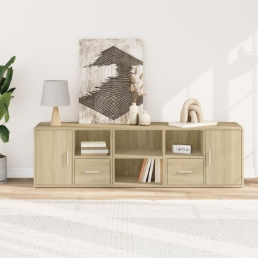 vidaXL Ντουλάπι Γωνιακό Sonoma Δρυς 160x40x45cm Επεξεργασμένο Ξύλο 1 τεμ.