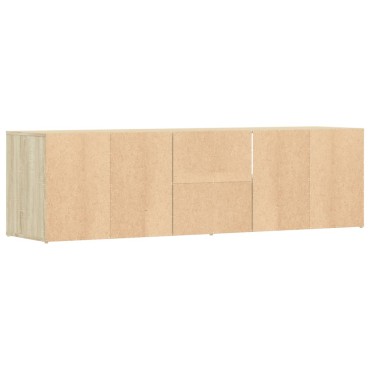 vidaXL Ντουλάπι Γωνιακό Sonoma Δρυς 160x40x45cm Επεξεργασμένο Ξύλο 1 τεμ.