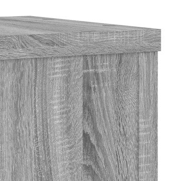 vidaXL Βάσεις Φυτών 2 Τεμ. Γκρι Sonoma 20x20x30 εκ. Επεξεργασμένο Ξύλο