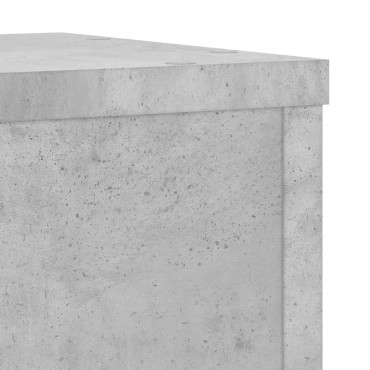 vidaXL Βάσεις Φυτών 2 τεμ. Γκρι Σκυρ. 20x20x30 εκ. Επεξεργασμένο Ξύλο