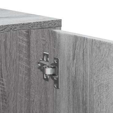 vidaXL Γωνιακό Έπιπλο Γκρι Sonoma 160x40x45cm από Επεξεργ. Ξύλο 1 τεμ.