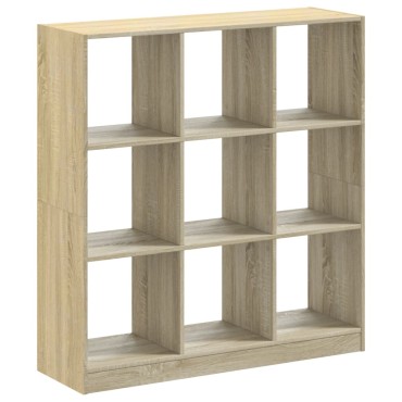 vidaXL Βιβλιοθήκη Sonoma Δρυς 102x32x108cm από Επεξεργασμένο Ξύλο 1 τεμ.
