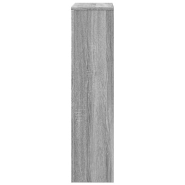 vidaXL Κάλυμμα Καλοριφέρ Γκρι Sonoma 78x20x82 εκ Επεξεργασμένο Ξύλο