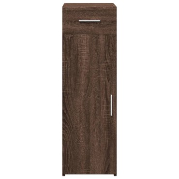 vidaXL Μπουφές Καφέ Δρυς 30x42,5x93cm από Επεξεργασμένο Ξύλο 1 τεμ.