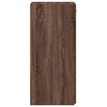vidaXL Μπουφές Καφέ Δρυς 30x42,5x93cm από Επεξεργασμένο Ξύλο 1 τεμ.
