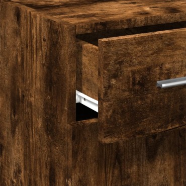 vidaXL Ντουλάπι Καπνιστή Δρυς 30x42,5x93cm από Επεξεργ. Ξύλο 1 τεμ.
