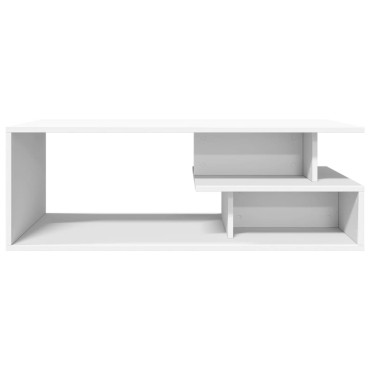 vidaXL Τραπεζάκι Σαλονιού Λευκό 102x55x35cm από Επεξεργασμένο Ξύλο 1 τεμ.