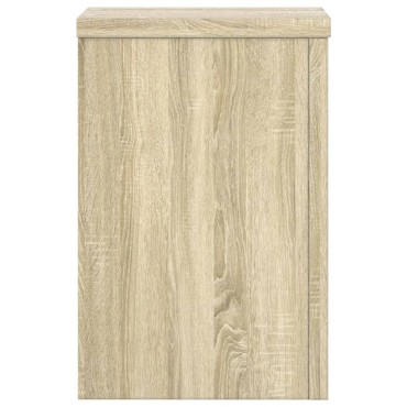vidaXL Βάσεις Φυτών 2 Τεμ. Sonoma Δρυς 20x20x30 εκ. Επεξεργασμένο Ξύλο