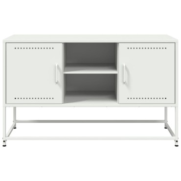 vidaXL Μπουφές Μουσταρδί 100,5x39x107cm από Ατσάλι 1 τεμ.