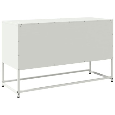 vidaXL Μπουφές Μουσταρδί 100,5x39x107cm από Ατσάλι 1 τεμ.