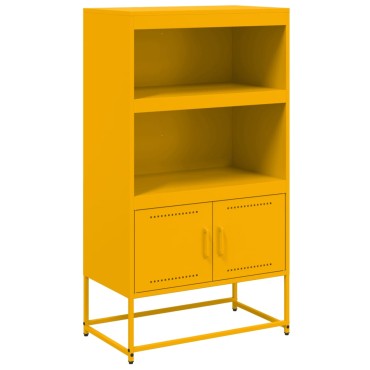 vidaXL Ραφιέρα Λευκή 68,5x38,5x107cm από Ατσάλι 1 τεμ.