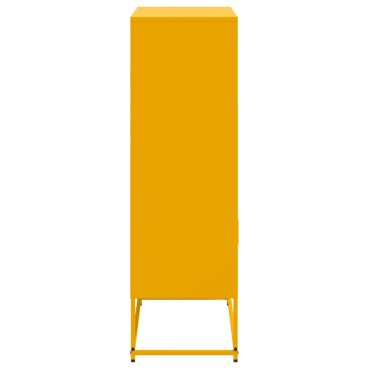 vidaXL Ραφιέρα Λευκή 68,5x38,5x107cm από Ατσάλι 1 τεμ.