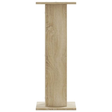 vidaXL Βάσεις Ηχείων 2 Τεμ. Sonoma Δρυς 30x30x80εκ. Επεξεργασμένο Ξύλο