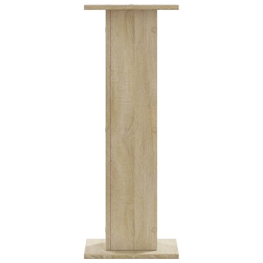 vidaXL Βάσεις Ηχείων 2 Τεμ. Sonoma Δρυς 30x30x80εκ. Επεξεργασμένο Ξύλο