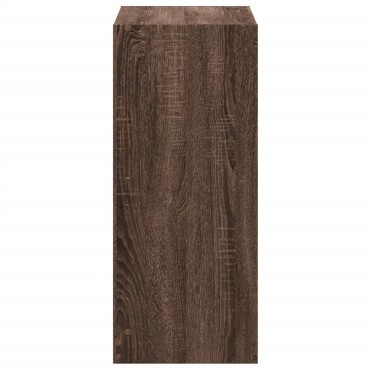 vidaXL Βιβλιοθήκη Καφέ Δρυς 68,5x32x75cm από Επεξεργ. Ξύλο 1 τεμ.