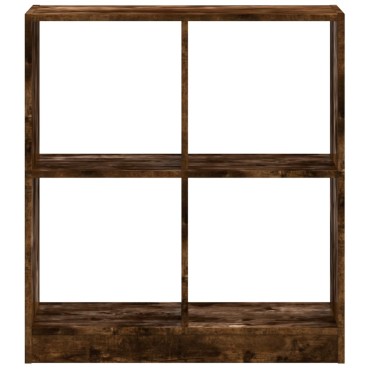 vidaXL Βιβλιοθήκη Καπνιστή Δρυς 68,5x32x75 κ. από Επεξεργ. Ξύλο 68,5x32x75cm 1 τεμ.
