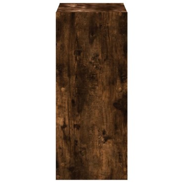 vidaXL Βιβλιοθήκη Καπνιστή Δρυς 68,5x32x75 κ. από Επεξεργ. Ξύλο 68,5x32x75cm 1 τεμ.
