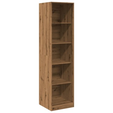 vidaXL Ντουλάπα Αρτισιανή Δρυς 50x50x200cm από Επεξεργασμένο Ξύλο 1 τεμ.