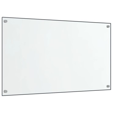 vidaXL Πλάτες Κουζίνας 2 τεμ. Διαφανής 70 x 60 εκ. από Ψημένο Γυαλί