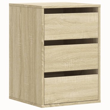 vidaXL Συρταριέρα Sonoma Δρυς 40x41x58cm από Επεξεργ. Ξύλο 1 τεμ.