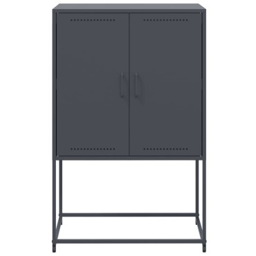 vidaXL Ντουλάπι Ανθρακί 68,5x38,5x107cm από Ατσάλι 1 τεμ.