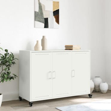 vidaXL Ντουλάπι Ροζ 100,5x39x72cm από Χάλυβα 1 τεμ.