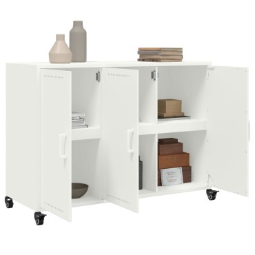 vidaXL Ντουλάπι Ροζ 100,5x39x72cm από Χάλυβα 1 τεμ.